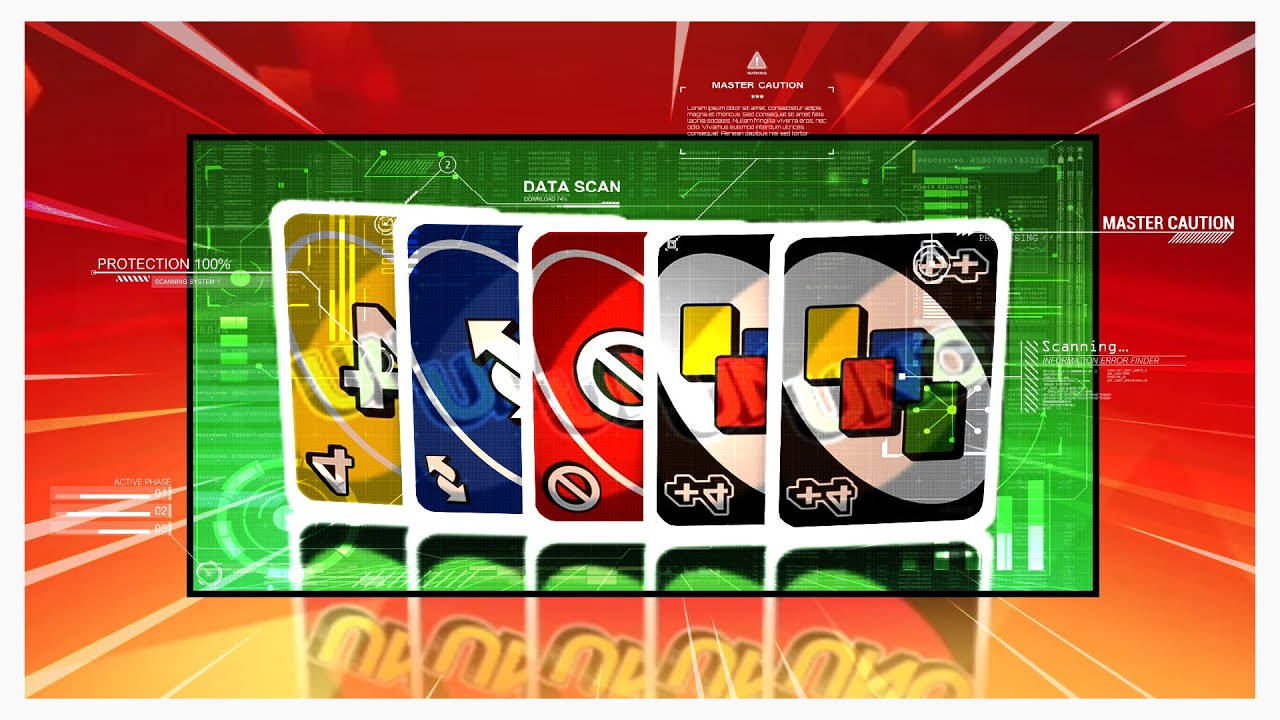 UNO but I can see everyone else's cards background
