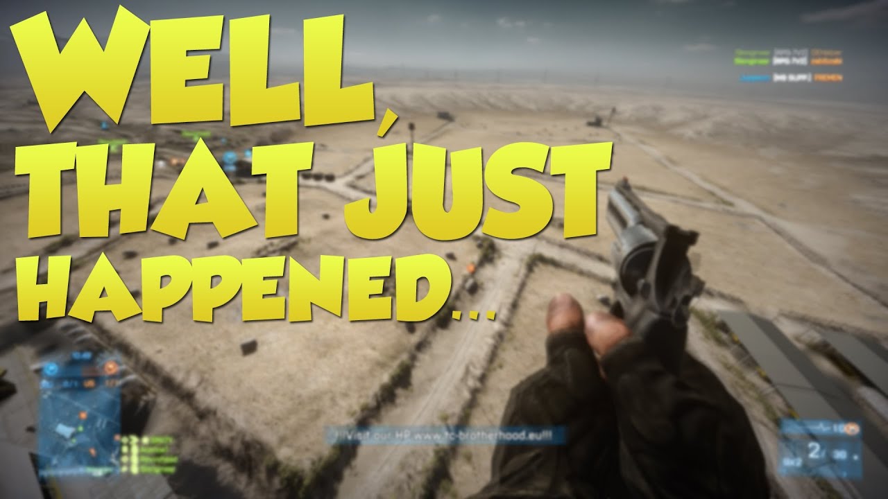 Battlefield 3: Well, that just happened...