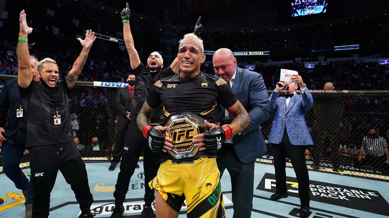 A Coroação de Charles "do Bronx" Oliveira | UFC 269 background