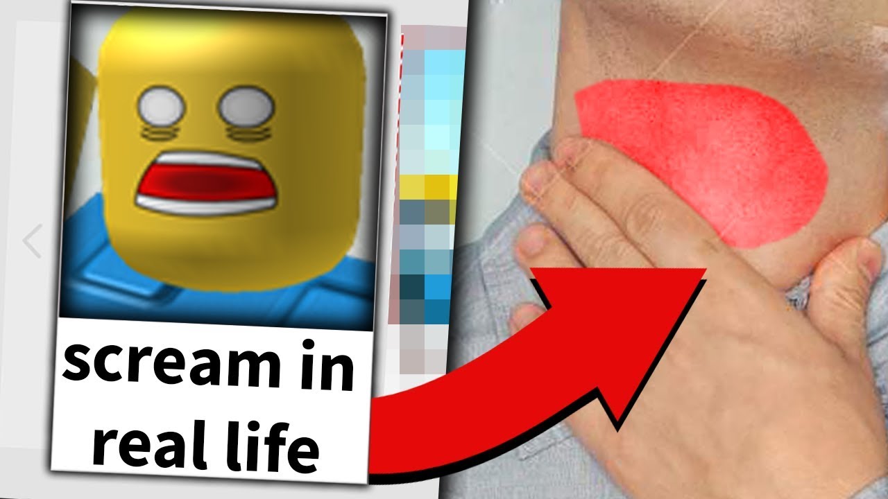 Roblox game hurt me in real life.. background