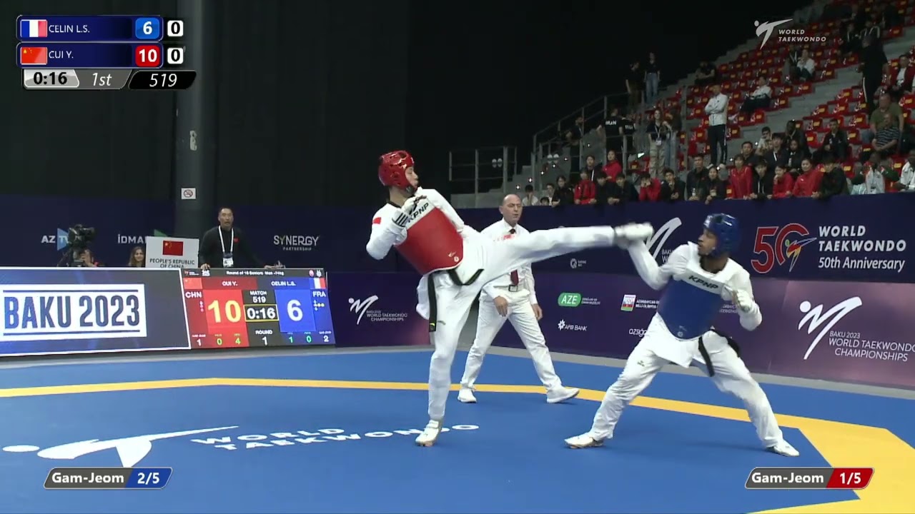 519 R16 Men 74kg FRA CELIN L S CHN CUI Y