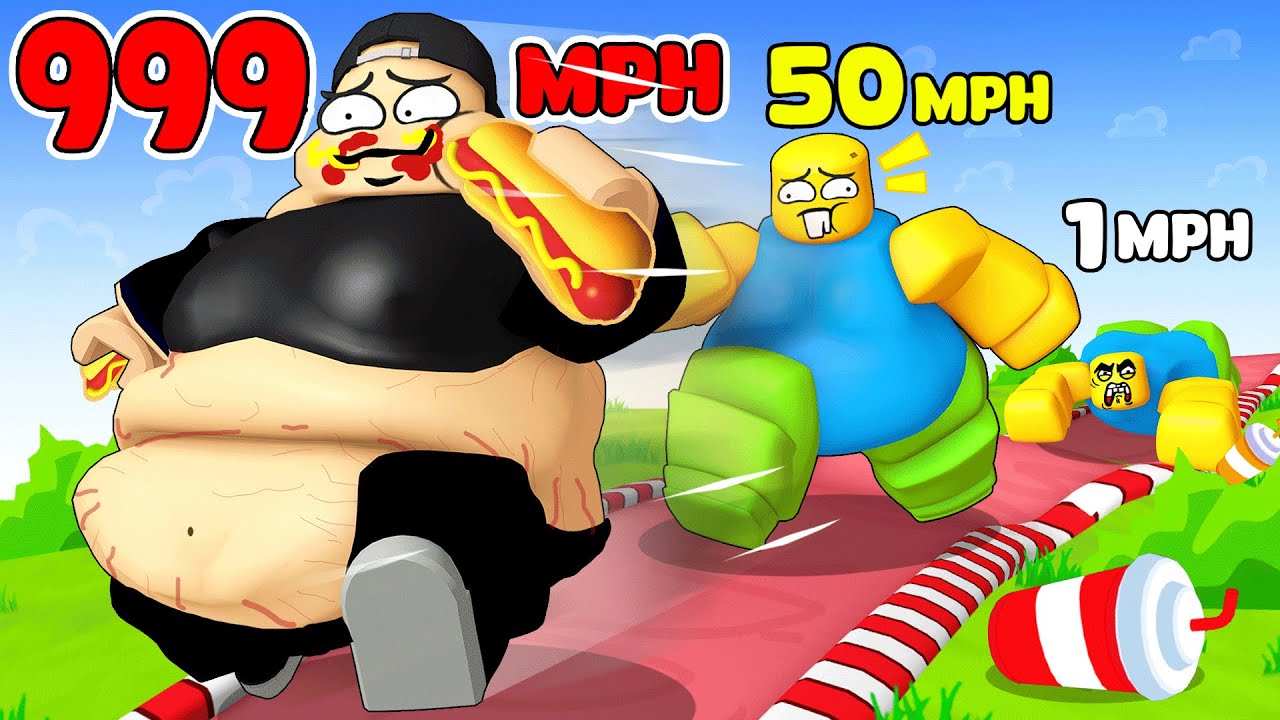 FAT Simulator in Roblox background