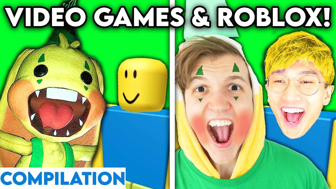 VIDEO GAMES & ROBLOX WITH ZERO BUDGET! (BUNZO BUNNY CHAPTER 3, FNAF, FNF, MINECRAFT & MORE!)