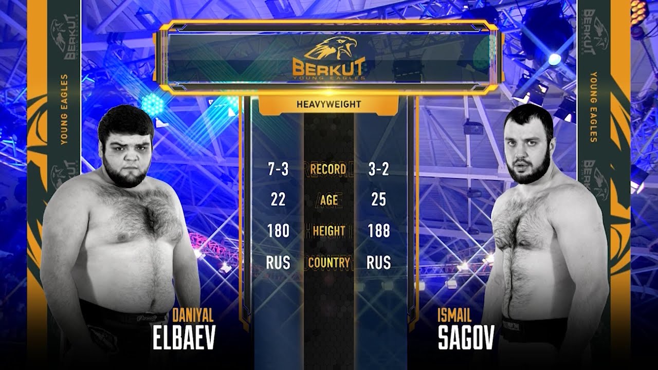 BYE 9: Даниял Эльбаев vs. Исмаил Сагов | Daniyal Elbaev vs. Ismail Sagov backdrop