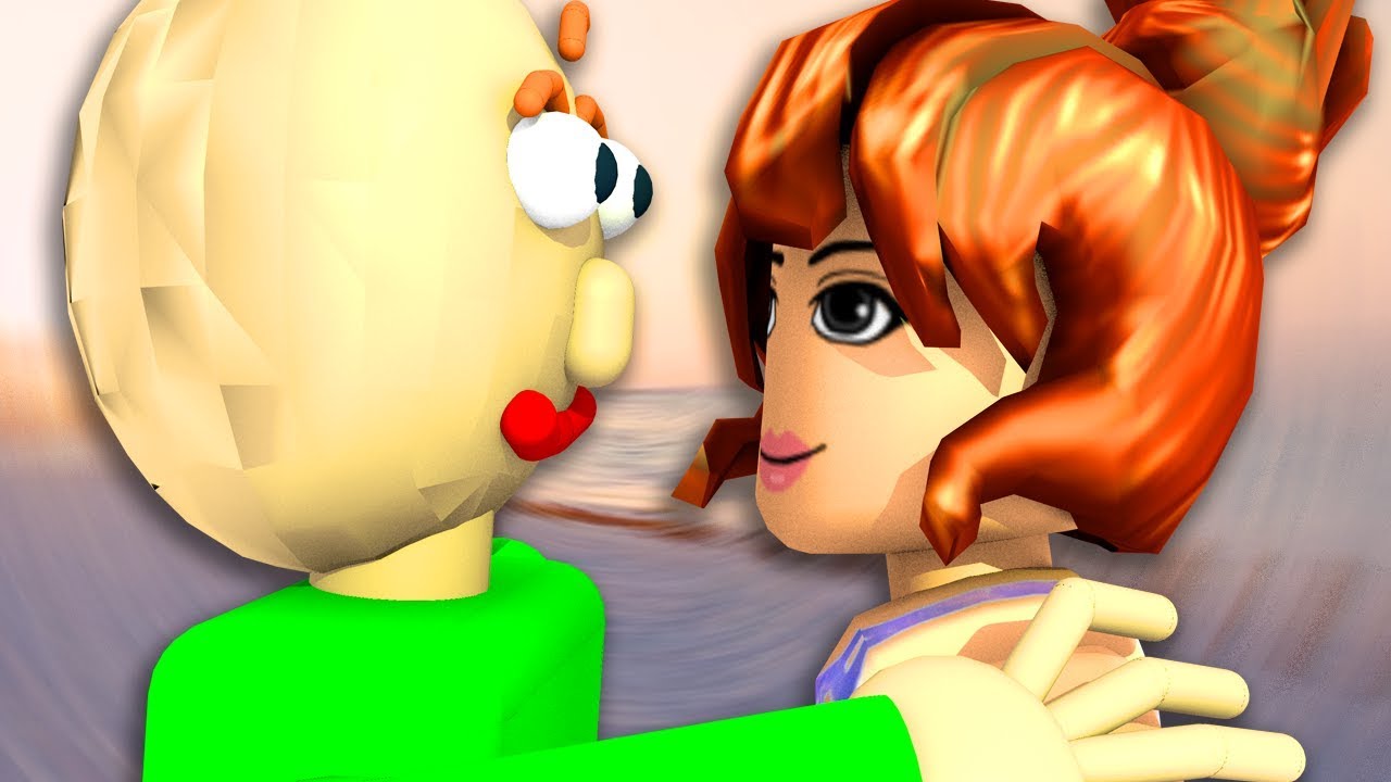 ROBLOX PLAYERS DATING BALDI background