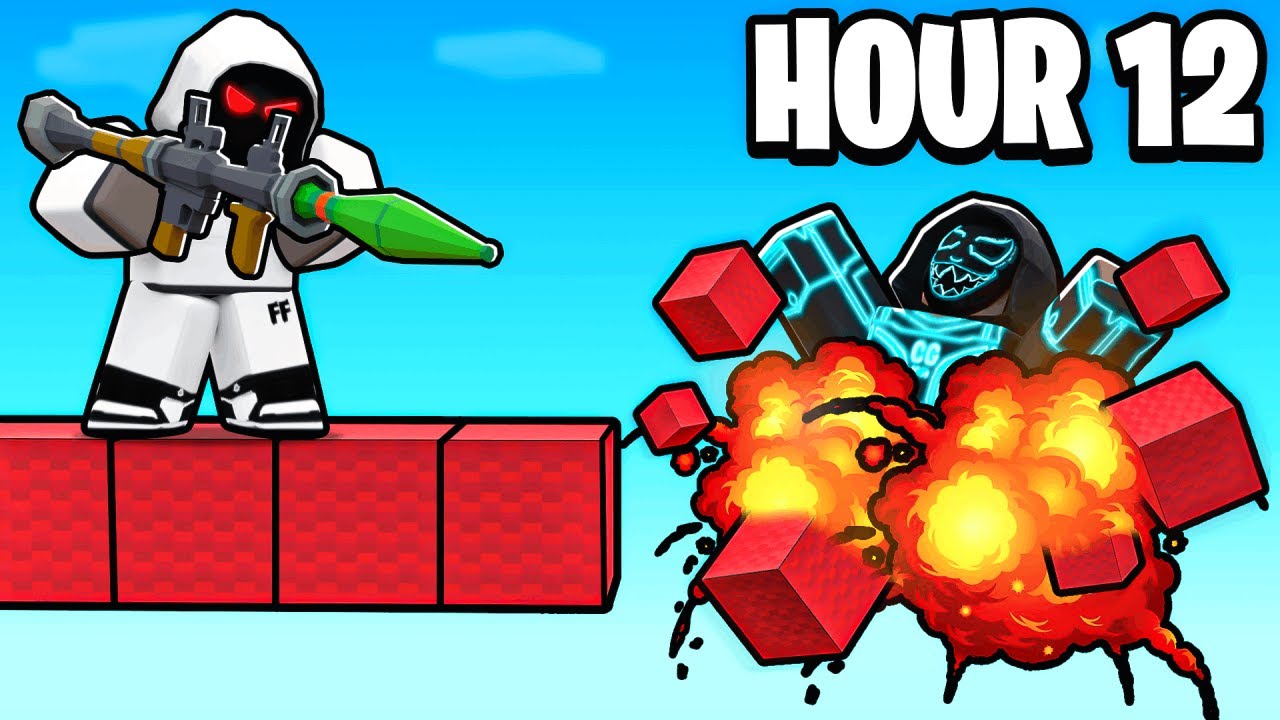 I TROLLED My LITTLE BROTHER For 24 HOURS.. (Roblox Bedwars) background
