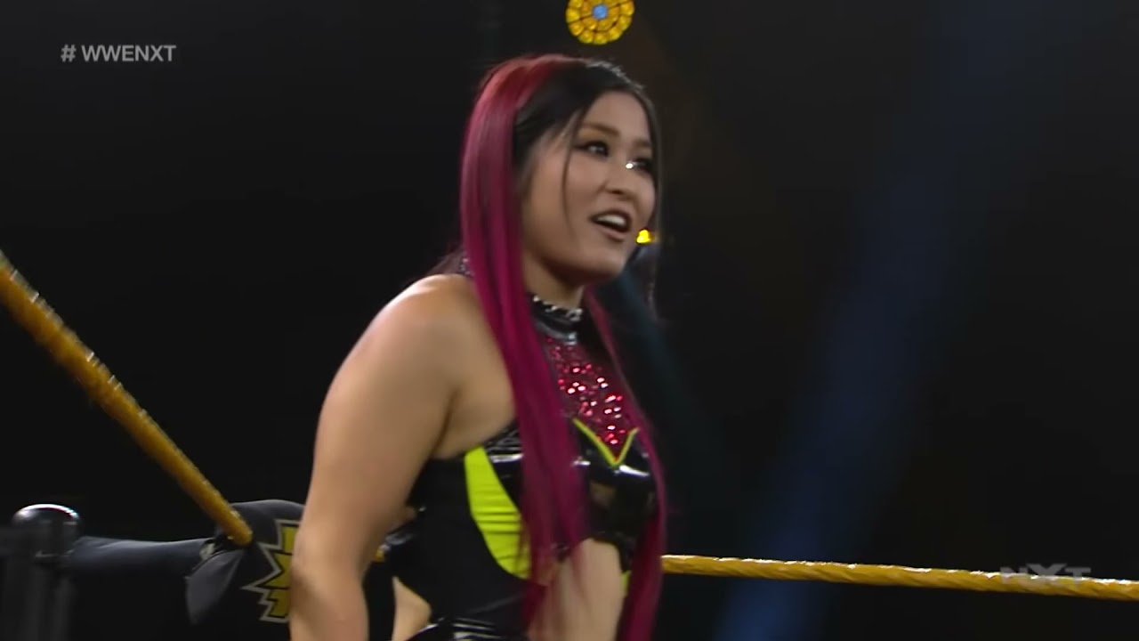 Shirai and Blackheart wreak havoc on The Robert Stone Brand: NXT Super Tuesday II, Sept. 8, 2020 backdrop