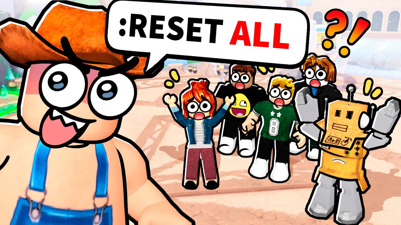 Using ADMIN to cheat on the Roblox event backdrop
