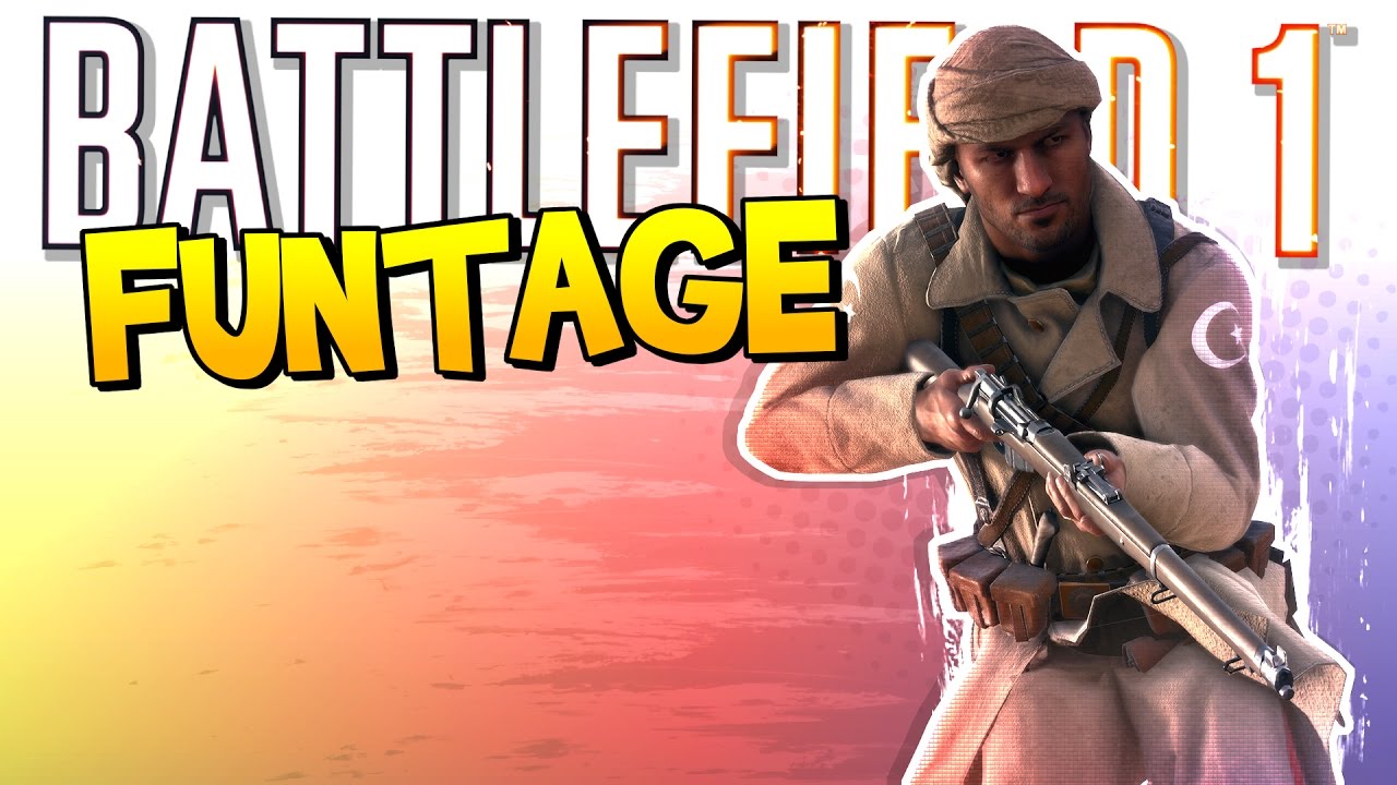 BATTLEFIELD 1 FUNTAGE! - Riding the Train, Muffin Break & More! background