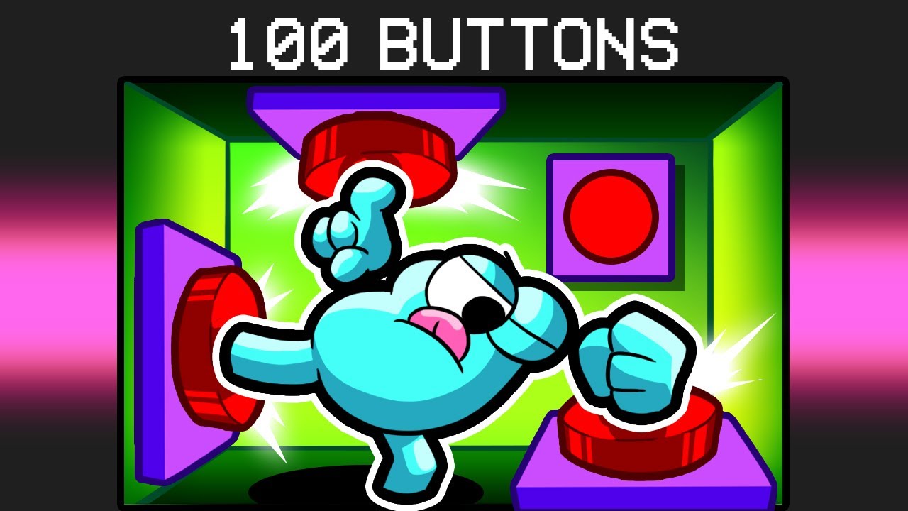 100 Mystery Buttons But Only One Lets Your Escape (All Out) backdrop