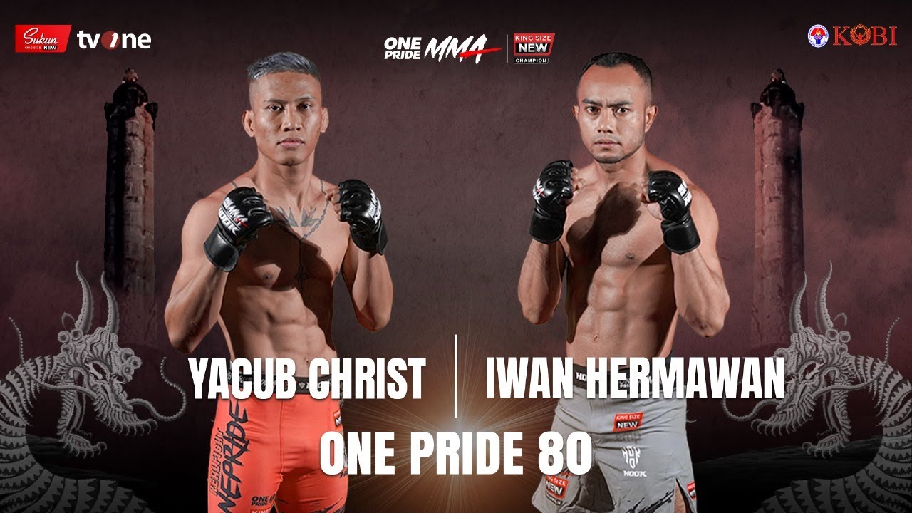YACUB CHRIST VS IWAN HERMAWAN| FULL FIGHT ONE PRIDE MMA 80 KING SIZE NEW #5 SEMARANG