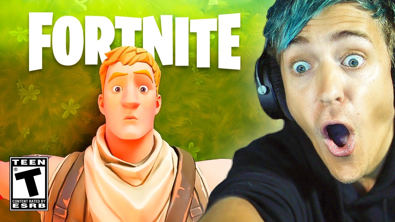 Ninja Reacts to EVERY Fortnite Cinematic Trailer background