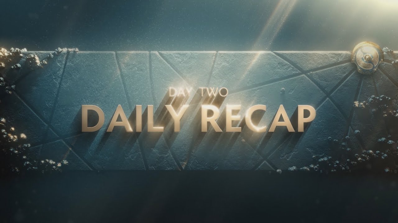 TI7 Day 2 Recap backdrop
