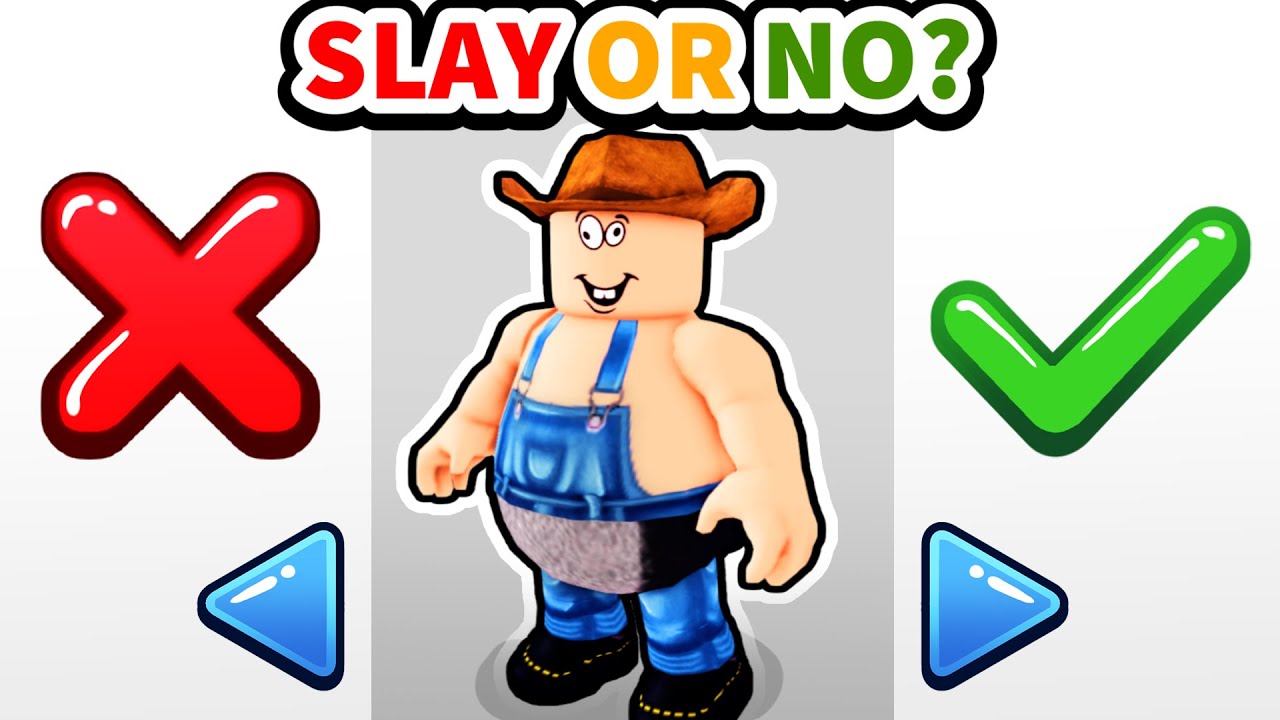 ROBLOX SLAY 😍 OR NO SLAY 🤢