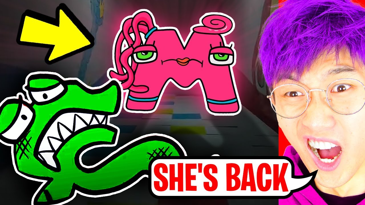 ALPHABET LORE Is In POPPY PLAYTIME CHAPTER 2! (NEW MOD!) background