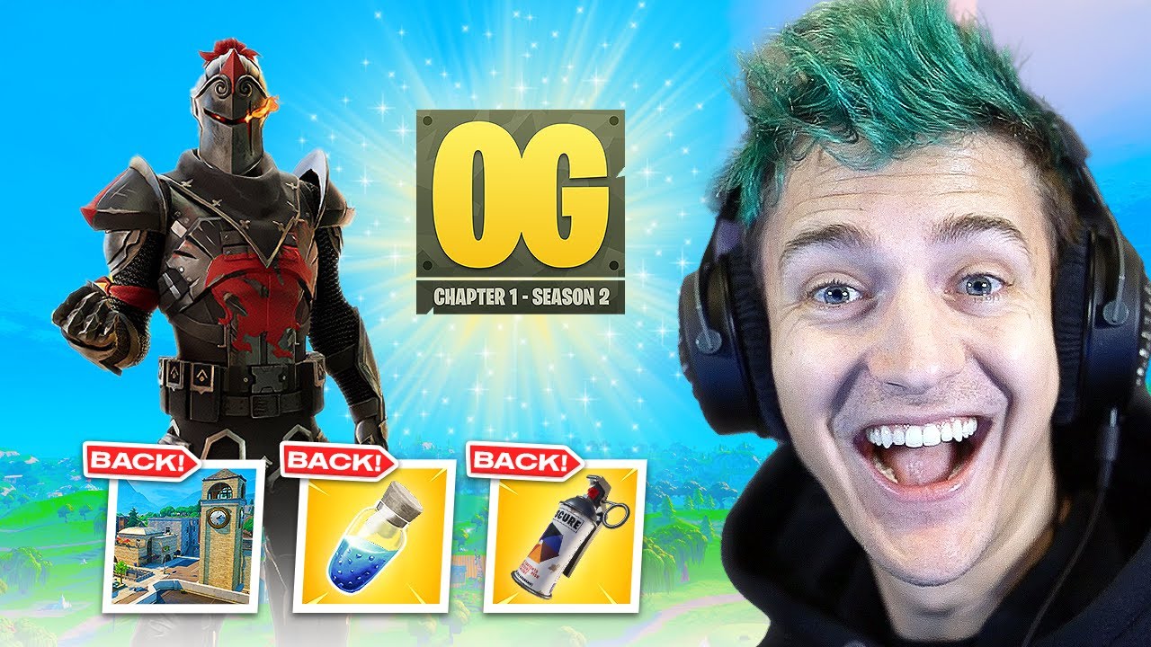 OG Fortnite Season 2 is HERE! background