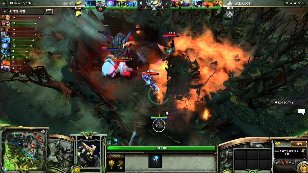 Alliance vs Na'Vi Grand Championship 3 of 5 Korean Commentary