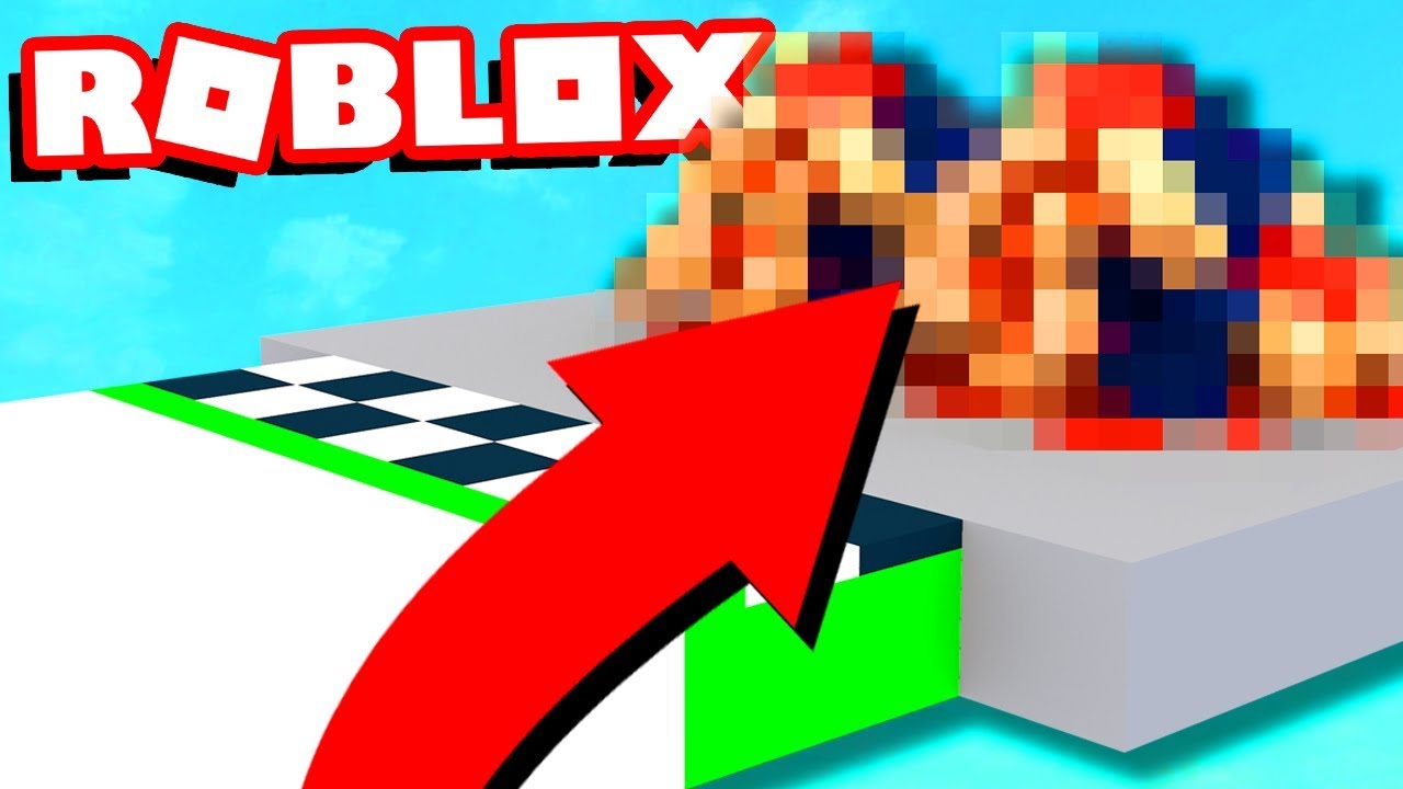 ROBLOX OBBY HAS SOMETHING REALLY WEIRD AT THE END... background
