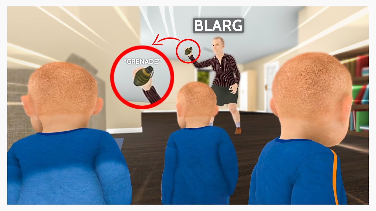 How NOT to Babysit your Grandchildren background