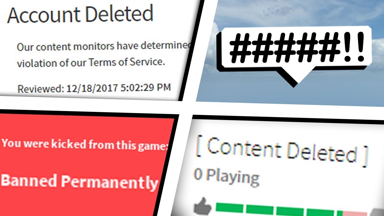 ROBLOX'S FUNNIEST BANS background