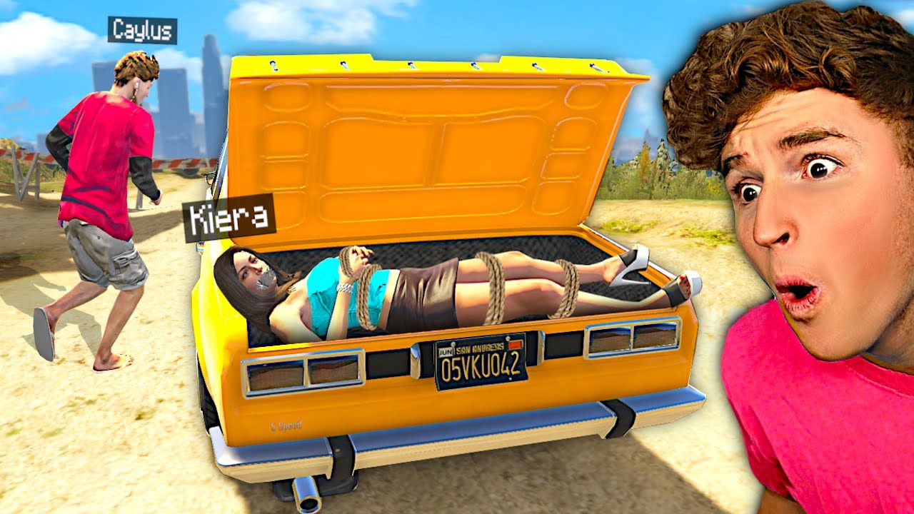 I Kidnapped My GIRLFRIEND In GTA 5 RP.. (Too Far)