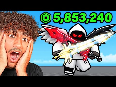Spending $8,573,934 On The NEW DUAL ETERNAL GREATSWORD In Blade Ball