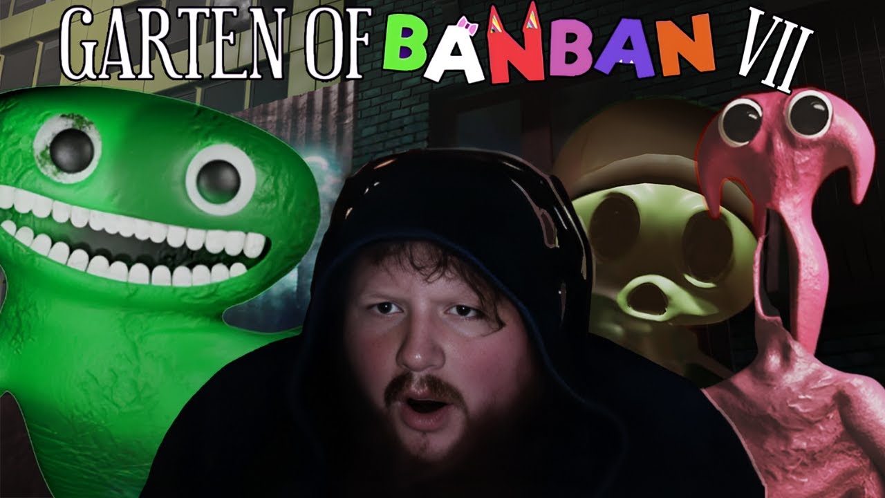 Playing Garten of BanBan 7 backdrop