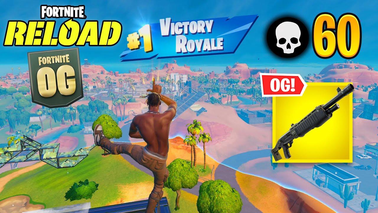 Fortnite Reload | 60 Kill Solo Ranked Win Full Gameplay (Keyboard & Mouse)