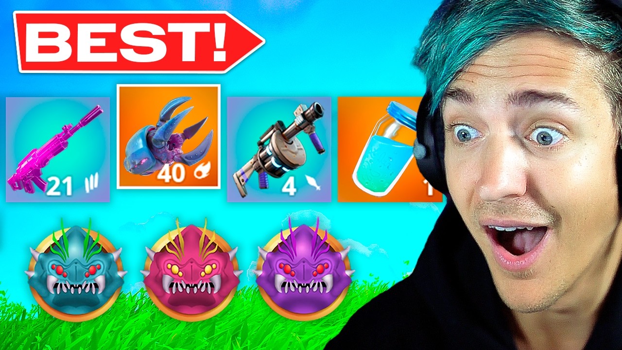 Using The * BEST * Season 4 Loadout in Fortnite! backdrop