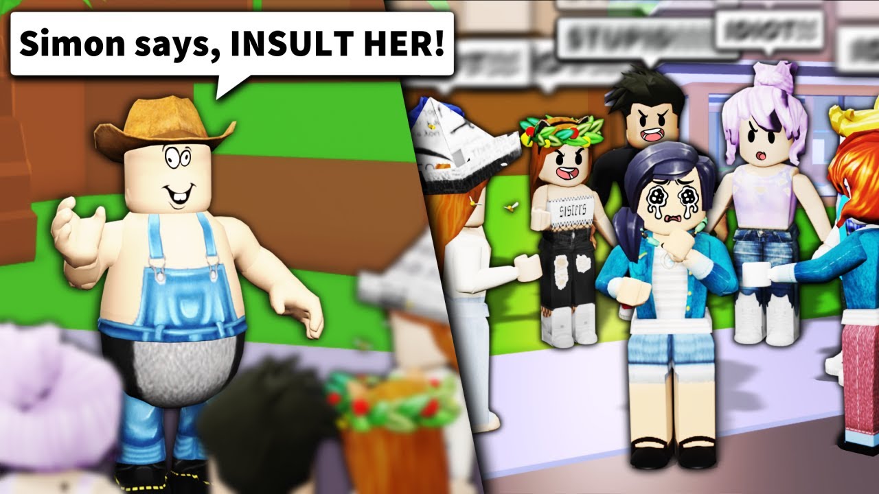 Roblox ADMIN commands SIMON SAYS... background