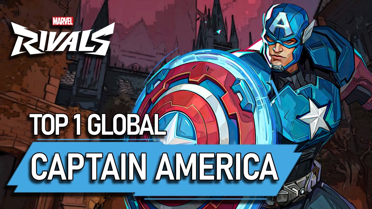 TOP #1 GLOBAL CAPTAIN AMERICA ! Mr SHREK - MARVEL RIVALS PRO