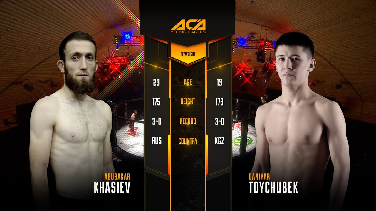 Абубакар Хасиев vs. Данияр Тойчубек | Abubakar Khasiev vs. Toychubek uulu Daniyar | ACA YE 26