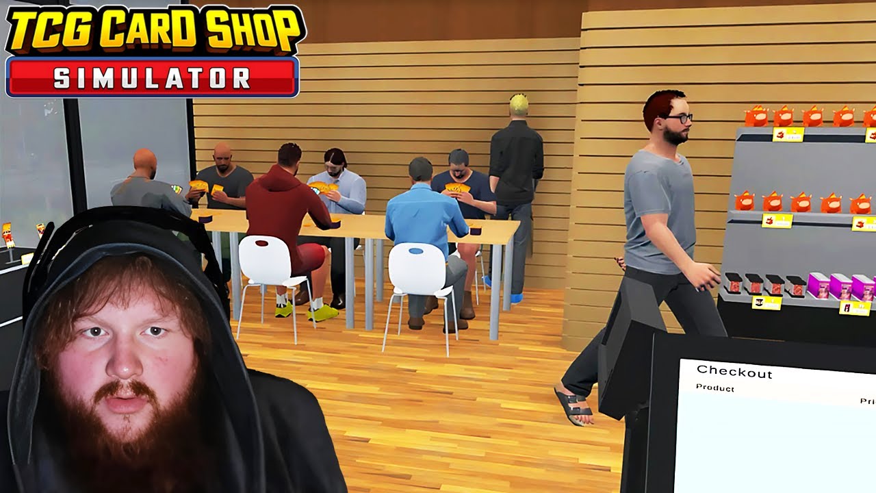 I Might Have A Problem… (TCG Card Shop Simulator) background