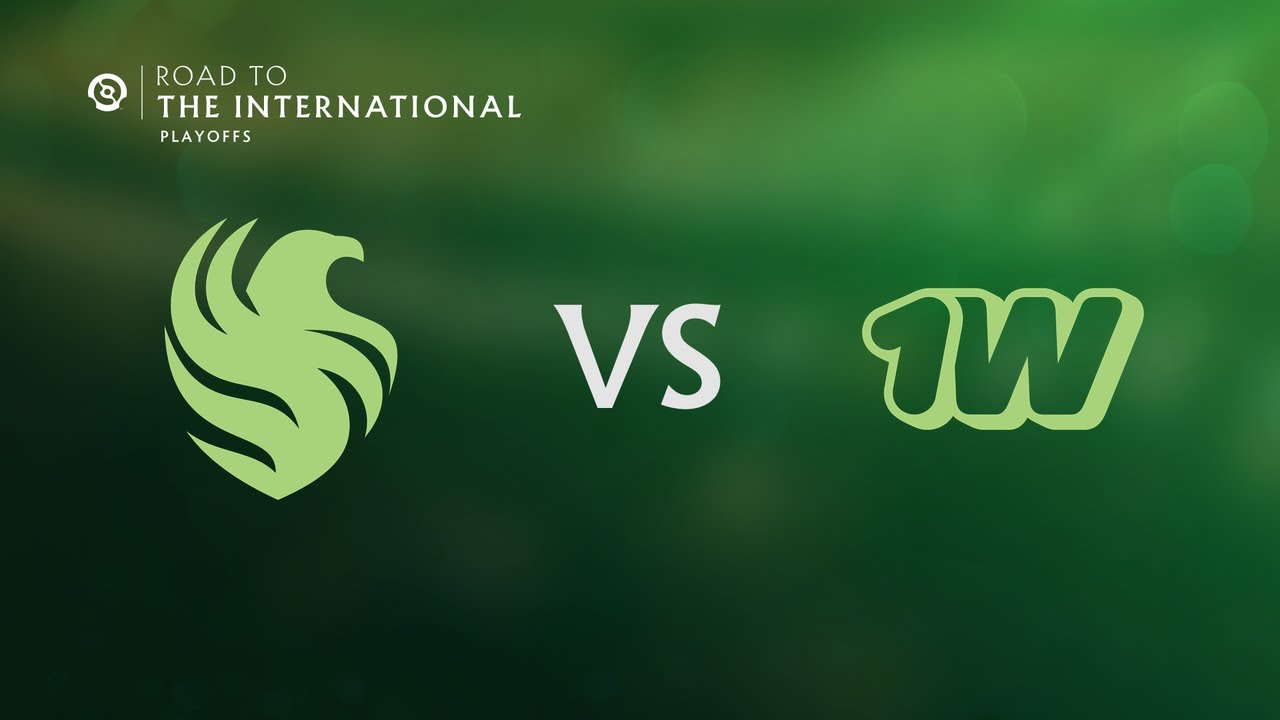 Team Falcons vs 1win - Game 1 - EL CAMINO A TI 2024: ELIMINATORIAS - UB Quarterfinal background