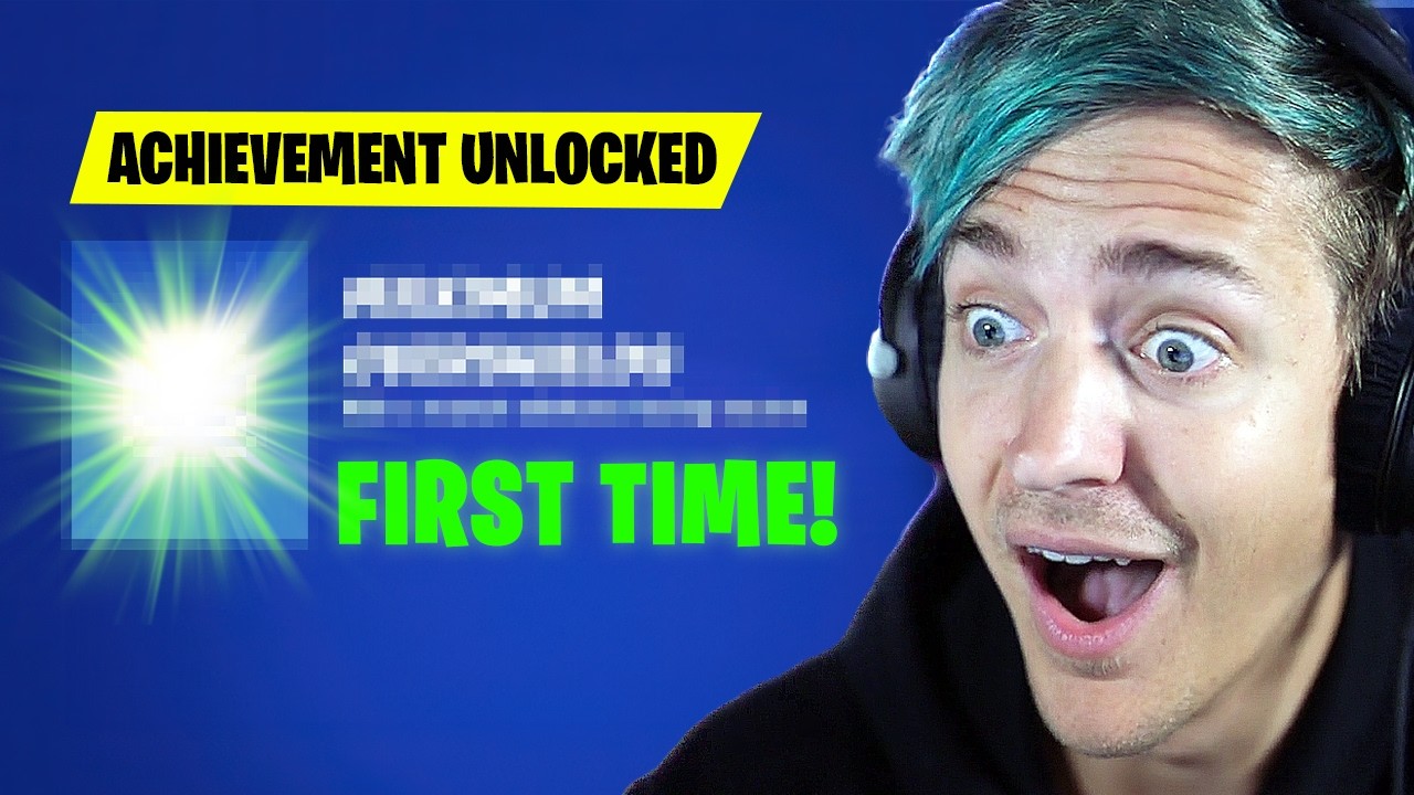 I Got the Rarest Achievement in Fortnite background
