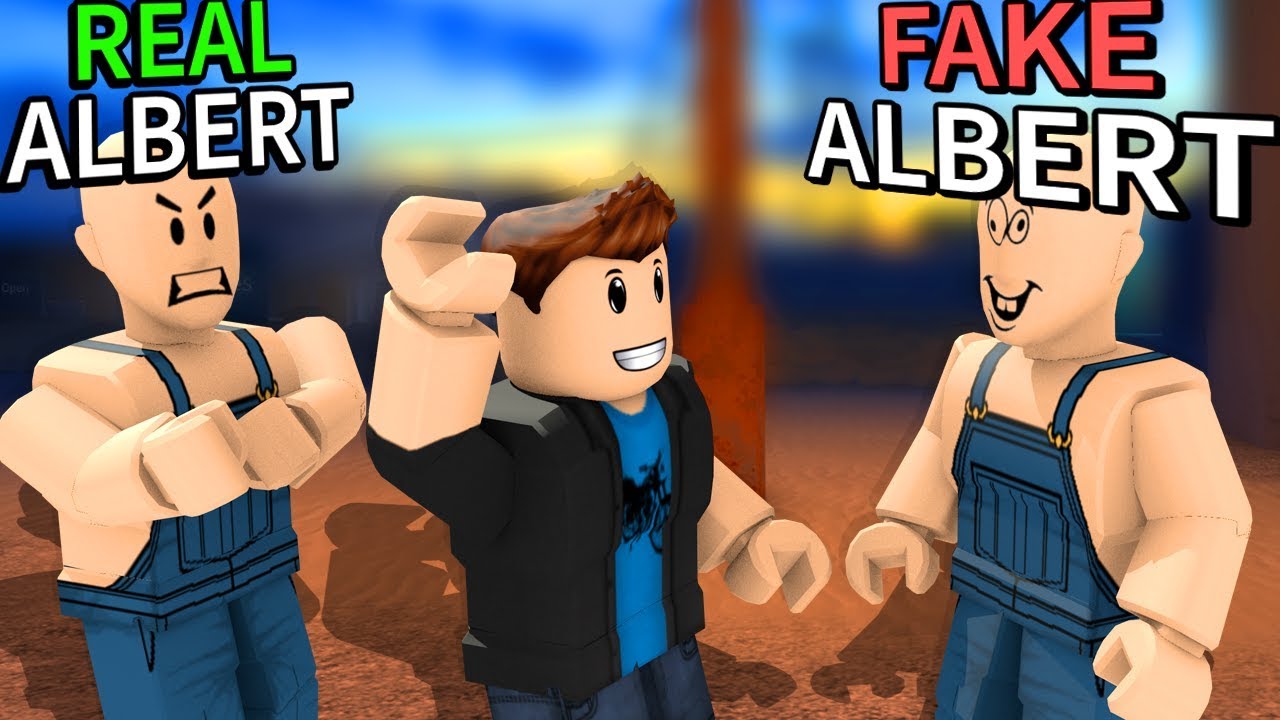 He stole my ROBLOX IDENTITY and TRICKED FANS