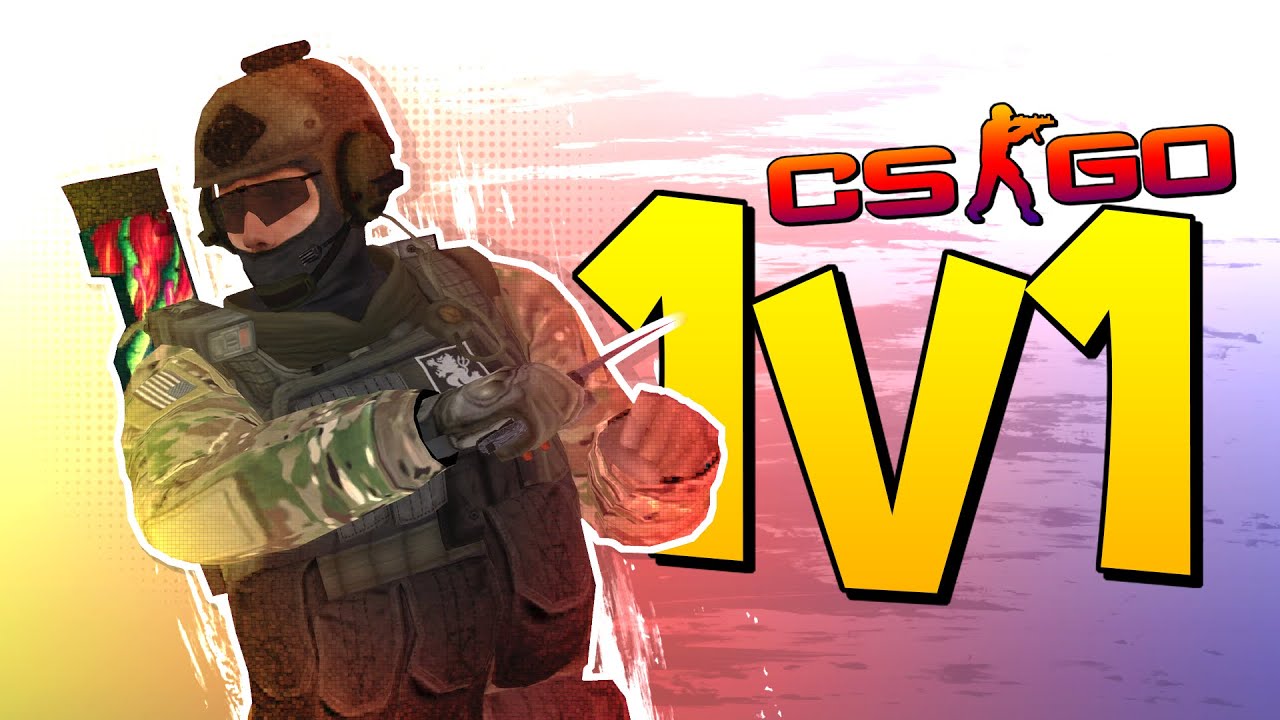CS:GO FOREST 1v1! (CS:GO 1v1 Challenge)