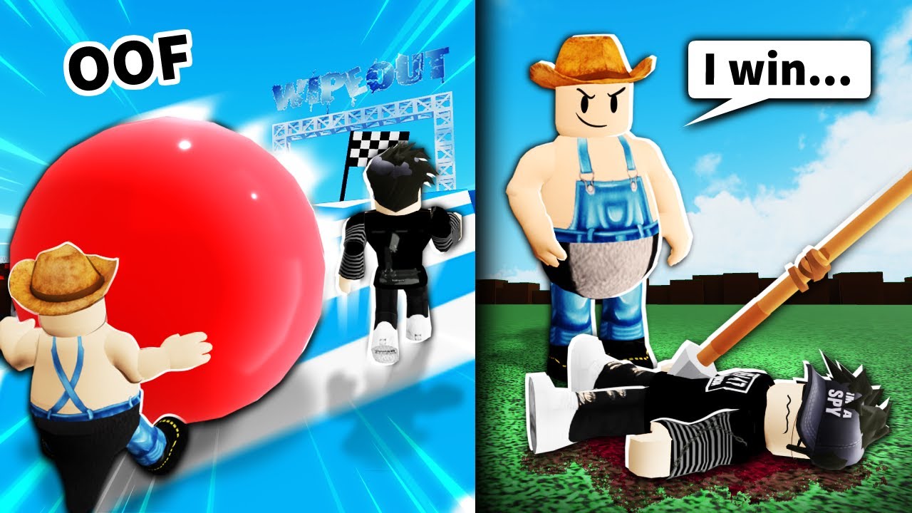 I lost the Roblox game.. then I made him lose his life