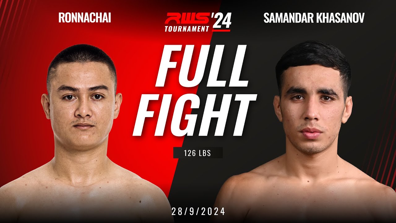 Full Fight l Ronnachai Pae Meenburi (Tor. Ramintra) vs Samandar Khasanov I RWS background