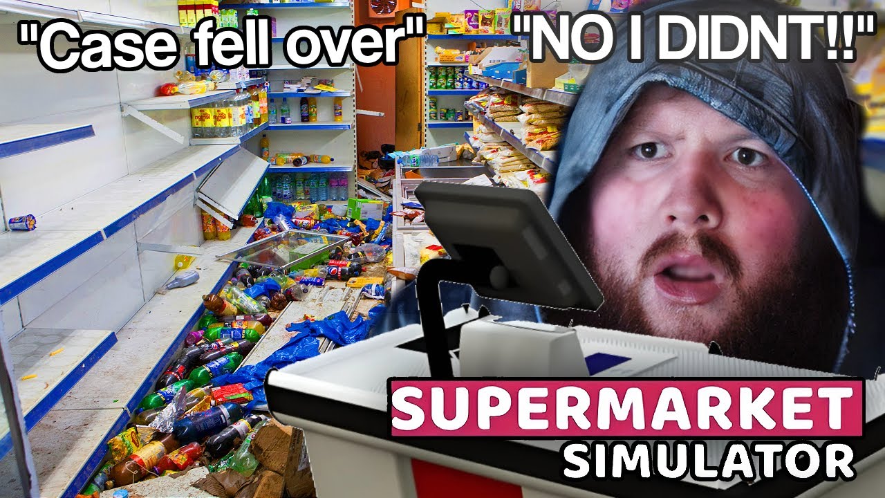 We Might Lose The Business (SUPERMARKET SIMULATOR) background