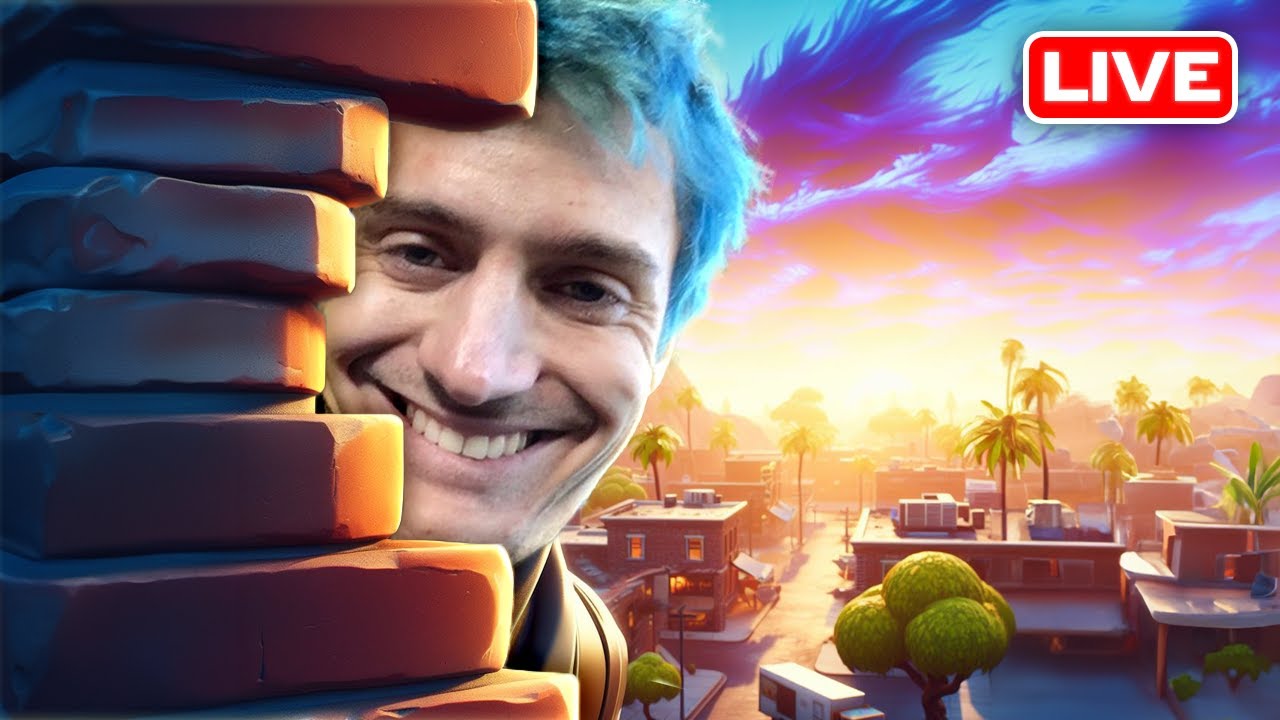 Creeping Into Your Fortnite Lobbies - Live background