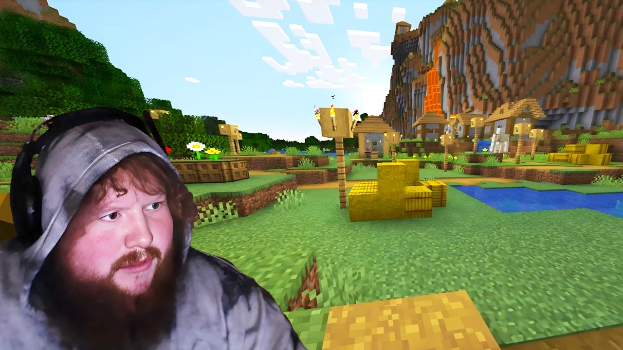 Finding A Place To Live… (Minecraft Solo Hardcore Checklist) background
