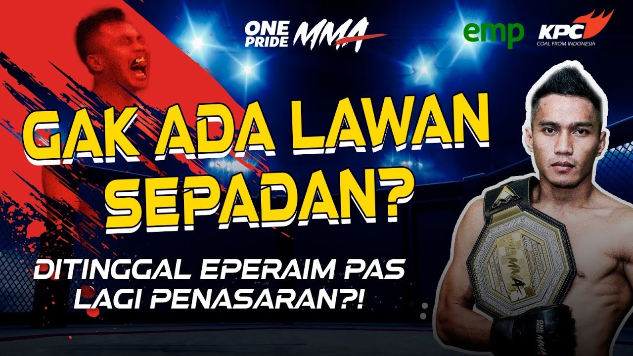 SUDAH SAATNYA YUDI CAHYADI DAPET LAWAN YANG SELEVEL!!! | THE FIGHT ONE PRIDE MMA background