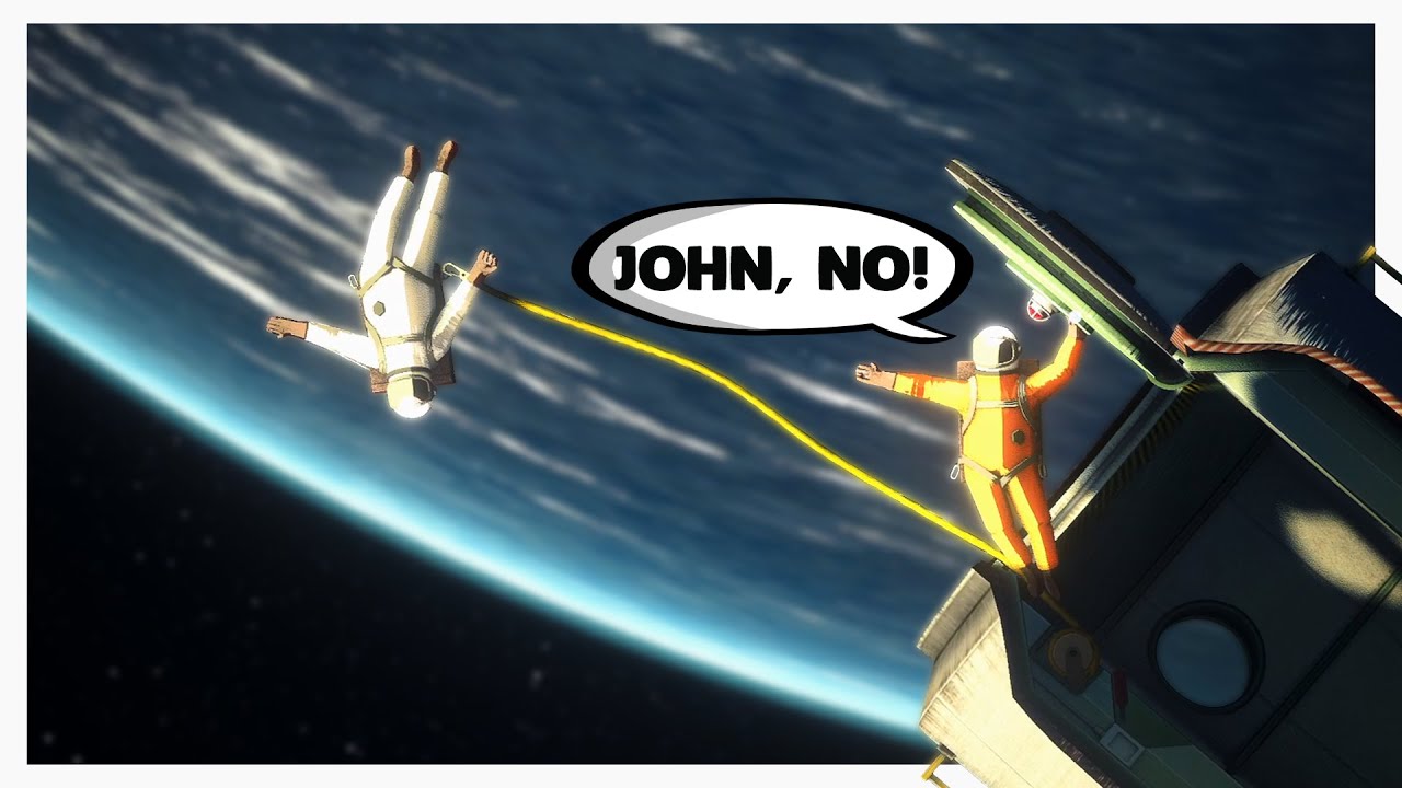 This Space Game is Testing our Friendship background