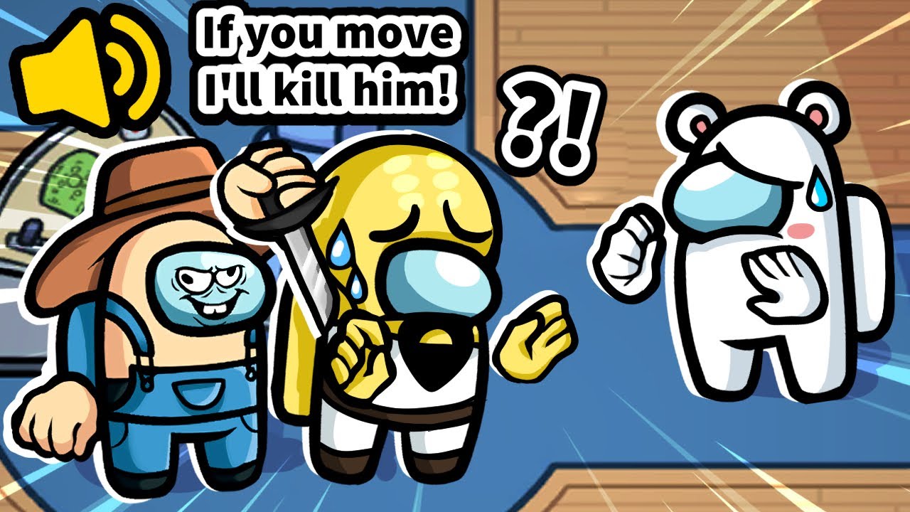 Among Us proximity chat trolling... backdrop