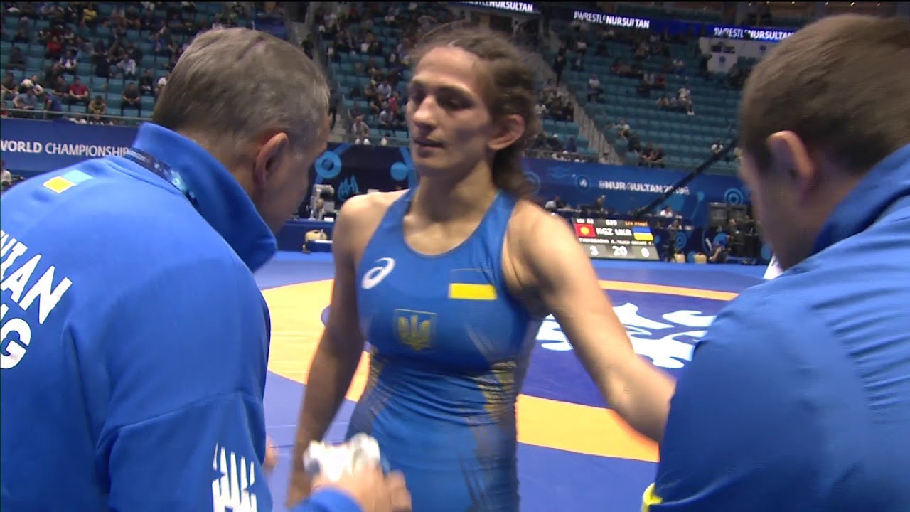 A. TYNYBEKOVA (KGZ) v. Y. TKACH OSTAPC (UKR) | WW - 62 kg | 1/4 backdrop