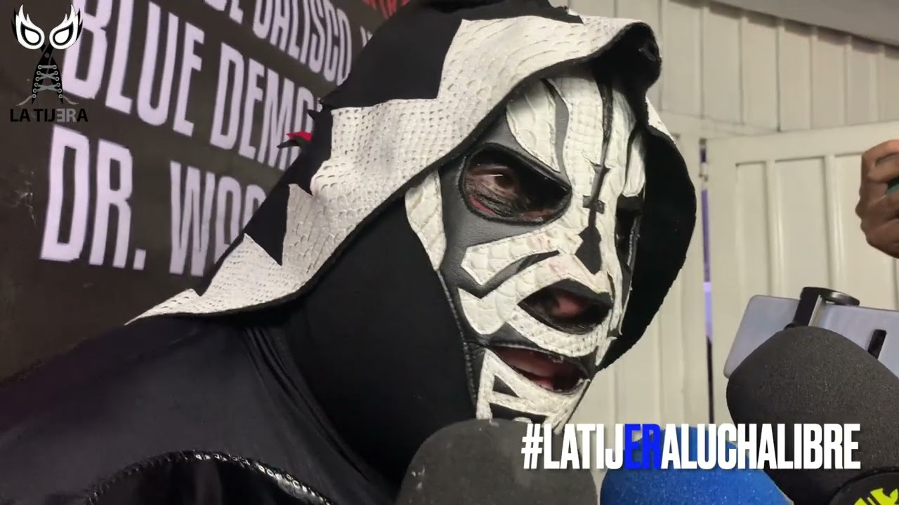 L.A. Park: Si se atrevieran yo le quito la máscara al Santo y Demon, pero no lo hacen, agradecido background