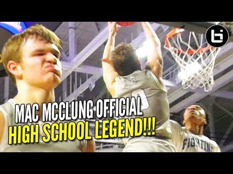 Mac McClung is Legend!! State Championship + ANOTHER Scoring Record?!? background