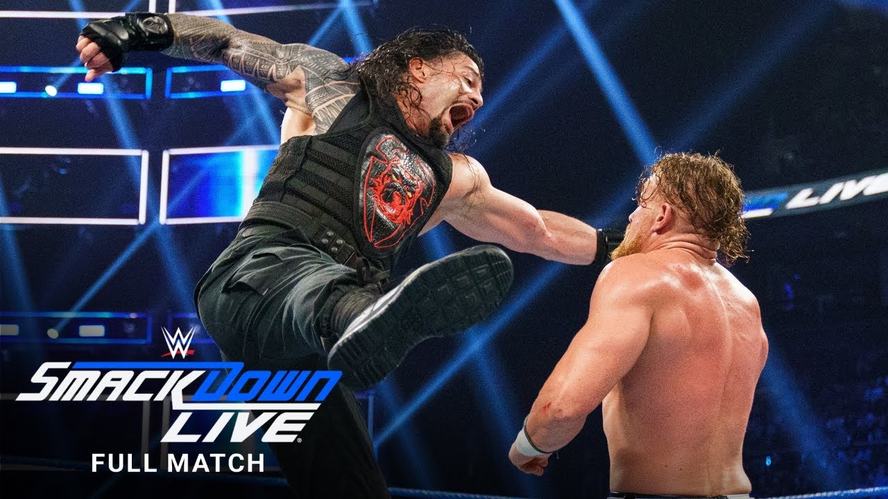 FULL MATCH - Roman Reigns vs. Murphy: SmackDown LIVE, August 13, 2019 background