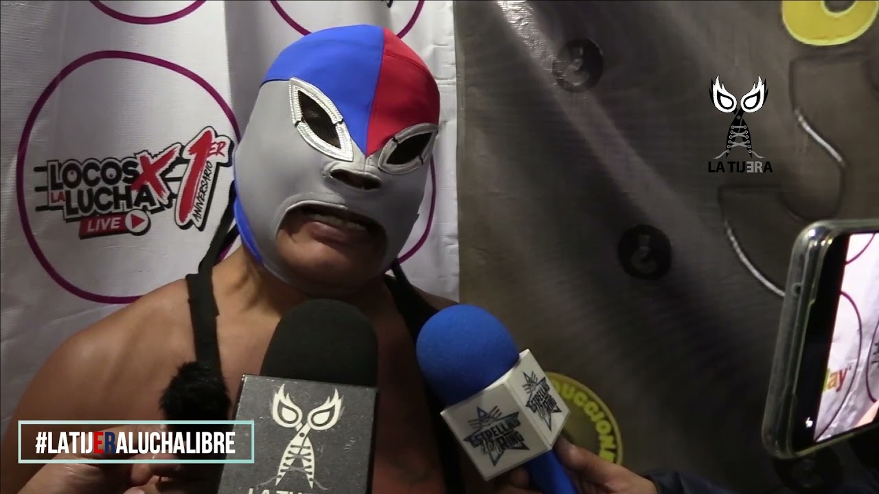 Fuerza Guerrera: Si los otros babosos como el Santo, Octagon y Atlantis no me han dominado, menos Ca background